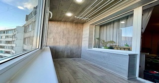 Обшивка лоджии Евпатория цена от 209 руб. м/2.